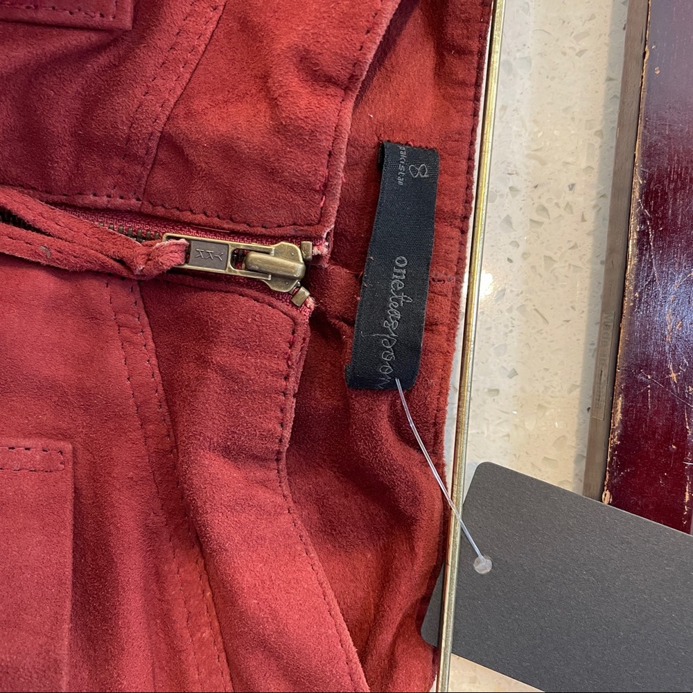 One Teaspoon Suede Rocker Pants - Picture 9 of 9